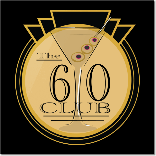 Martini 60 Wall Art by ByersArtLab